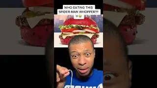 THE NEW SPIDER-MAN WHOPPER IS…😭☠️