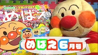 【アンパンマン】めばえ6月号を しょうかい【こども】