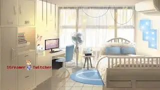Cute Cozy Room | Premium Animated Stream Overlays | Twitch Package | Twitch Stinger Transition