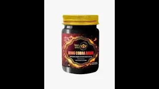 BLACK KING COBRA BALM БАЛЬЗАМ С ЯДОМ КОБРЫ компании Wattana herb Часть 2