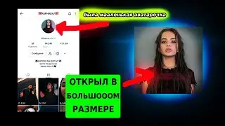 🔴 как ПОЛНОСТЬЮ открыть аватарку в Tik Tok ? 100% рабочий метод