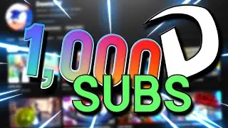 1000 SUBCRIBERS RAHHHH