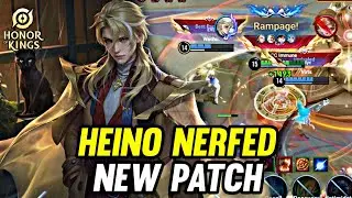 Honor Of Kings (Heino) Nerfed New Patch