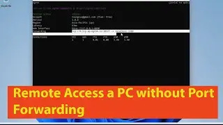 Remote Access a PC without Port Forwarding with ngrok.