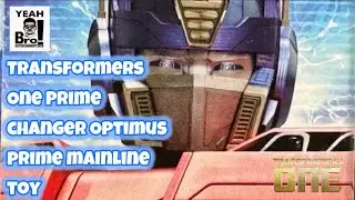 Transformers One Prime changers Optimus Prime Mainline Toy 4K video Review. Cheaper option than SS
