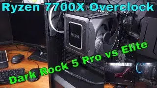 Dark Rock 5 Pro vs Dark Rock Elite - Ryzen 7700X