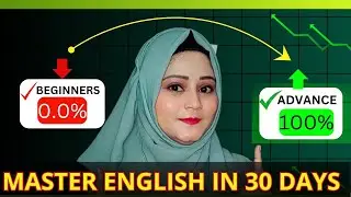 How To Speak English From ZERO? | Reading/Writing/Speaking Practice | Speak Fluently And Confidently