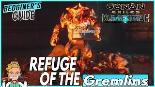 Conan exiles -Isle of spitah- Refuge of the Gremlins WALKTHROUGH - Elder Vault  ITA