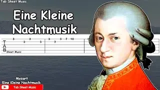 Mozart - Eine Kleine Nachtmusik | Guitar Tutorial