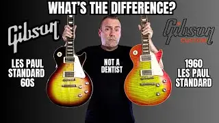 Whats The Difference Gibson USA Les Paul Standard 60s VS Gibson Custom 1960 Les Paul Standard