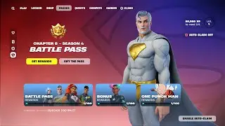 Fortnite SEASON 4 Battle Pass LEAKED!