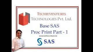 SAS - PROC PRINT - PART 1 By Techieventures