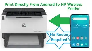 How to Print From Android Device to HP Wireless Printer Easily.