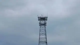 An AT&T long lines tower from 1960