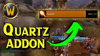 BEST Custom Cast Bar Addon | WoW Quartz Addon Guide