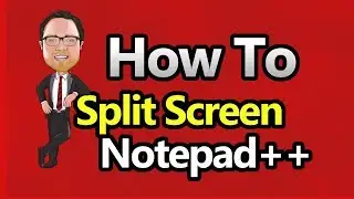 Notepad++ - Split Screen