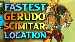 Where To Get Gerudo Scimitar TOTK -  Zelda Tears Of The Kingdom Gerudo Scimitar Location Guide