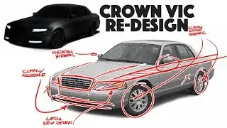 Ford Crown Victoria Re-design - What if we brought it back today???