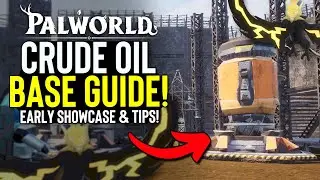 PALWORLD - Oil Production Base Guide! (How It Works and Tips!) | + Crude Oil Farm Tour