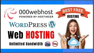 000webhost Free Hosting Setup Tutorial | Free WordPress Hosting for Beginners!