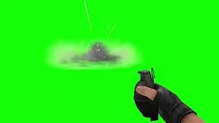 M9K - M61 Frag Grenade in First Person [GREEN SCREEN]