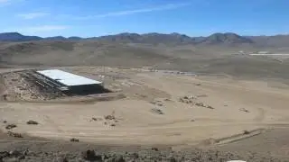 Time Lapse of the Tesla Gigafactory construction - March 2016 - Electrek