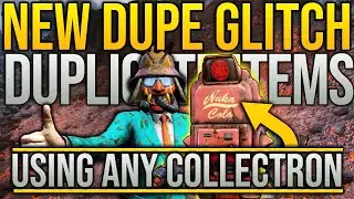 Fallout 76 *NEW* Duplication Glitch with Collectron! Unlimited Junk, Ammo, Gun Glitch!