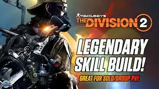 This Is MY FAVORITE LEGENDARY Skill Build In The Division 2! - LEGENDARY Solo/Group PVE Skill Build!