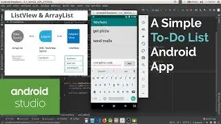 Creating a Simple To-Do List Android App | List View and Array Adapter