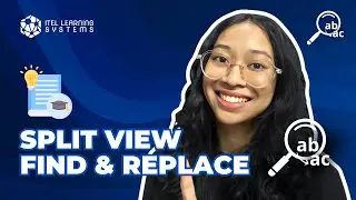 Enhance Your Documents: How To Use Find & Replace and Split View For Thesis| Microsoft Word