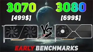RTX 3070 vs RTX 3080 [EARLY] | RTX 3080 vs RTX 3070 | RTX 3070 Benchmarks