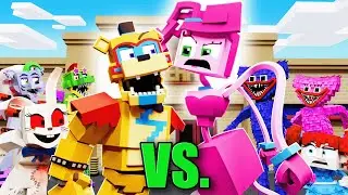 POPPY PLAYTIME vs SECURITY BREACH - Poppy Playtime FNAF Security Breach Animation