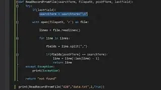 How to Read a Record From a File With Python