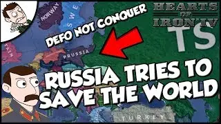 Russia Tries to Save the World Hearts of Iron 4 in the Name of the Tsar Mod