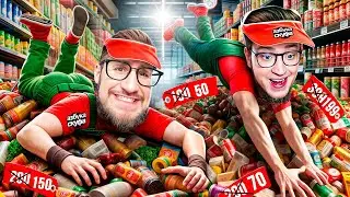 ВСЕ БУДУТ УВОЛЕНЫ ИЗ МОЕГО МАГАЗИНА! АЗБУКА СКУФА НА ГРАНИ КРАХА! День 7 (SUPERMARKET TOGETHER)