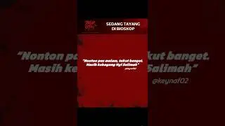 Hati-hati kebayang Nyi Salimah kalo bonton film Pasar Setan. Merinding poll!!! #TransaksiDenganSetan