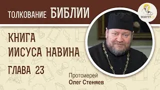 Книга Иисуса Навина. Глава 23. Протоиерей Олег Стеняев. Толкование Ветхого Завета. Толкование Библии