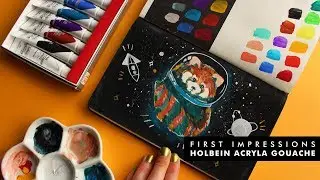 ACRYLA GOUACHE BY HOLBEIN FIRST IMPRESSIONS