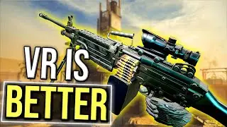 Why VR Shooters Are BETTER - Virtual Reality VS Regular Gaming