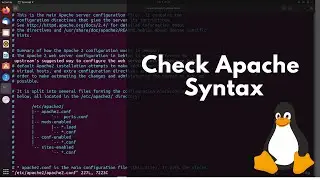 Check  Syntax of Apache Config Files in Ubuntu | Debian