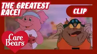 @carebears- 🏃💨 The Great Race! 🏃💨  | Classic Care Bears | Cartoons For Kids