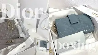 [Unboxing] 디올 카드지갑 언박싱 | 8개월 솔직 사용 후기 | 가격,오염 관리,장단점 | 비추천 이유