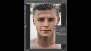 Swap face #photoshop #shorts #funny #tutorial