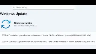 Fix Cumulative Update KB5064081/.NET Framework KB5064401 Not Installing On Windows 11