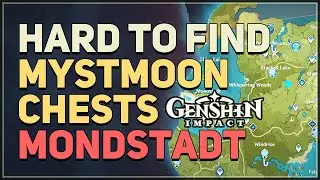 Hard to find Mondstadt Mystmoon Chests Genshin Impact (Path of Gentle Breezes)