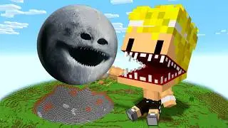 I Ate the Moon in Minecraft...