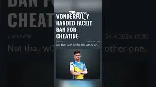 Wonderful_Y получил бан на FACEIT за читы!