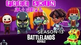 BATTLELANDS ROYALE | SEASON-13 | FREE GEMS+FREE SKIN | [1:28] | #Freegems | DEVINCI GAMER