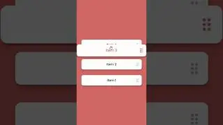 HTML CSS JS Drag and Drop Reorder List