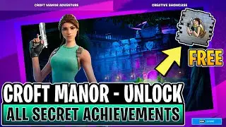 Mystery in Croft Manor - Unlock All Secret Achievements and Doors + Free Spray Heir To Croft Manor!